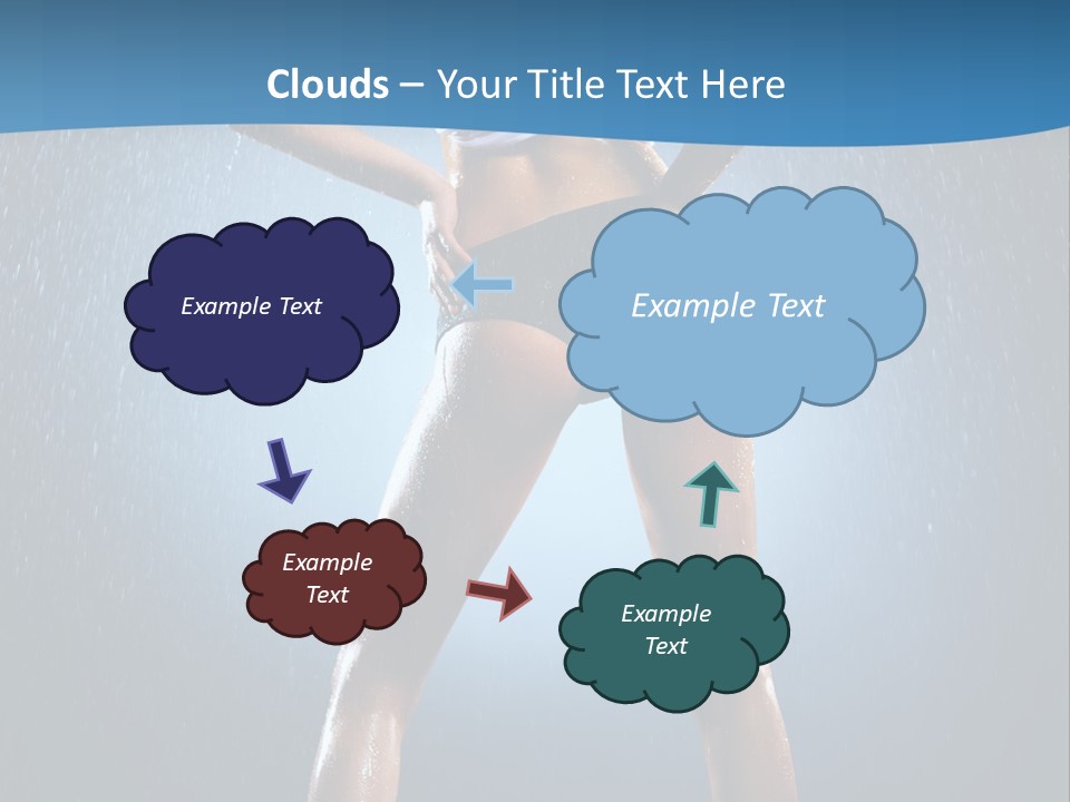 Wire White Contrast PowerPoint Template