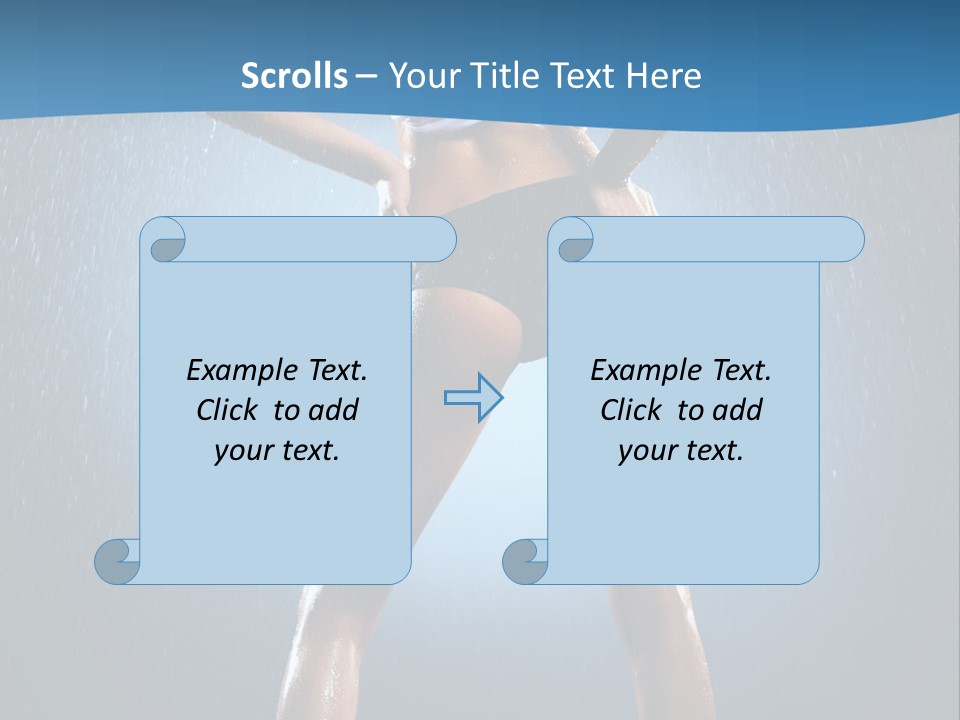 Wire White Contrast PowerPoint Template