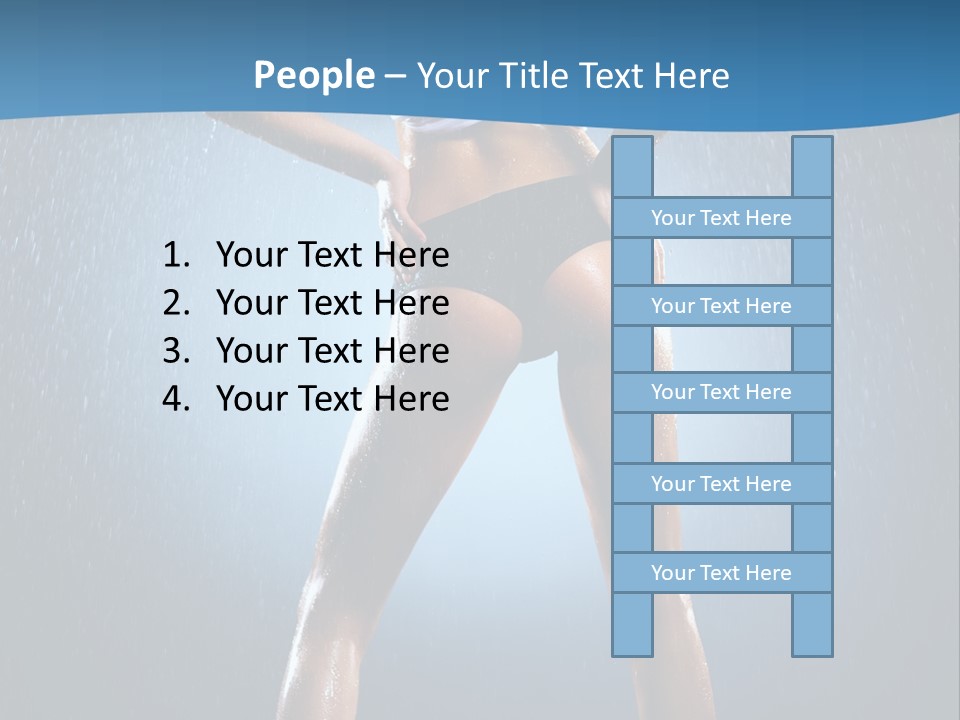 Wire White Contrast PowerPoint Template