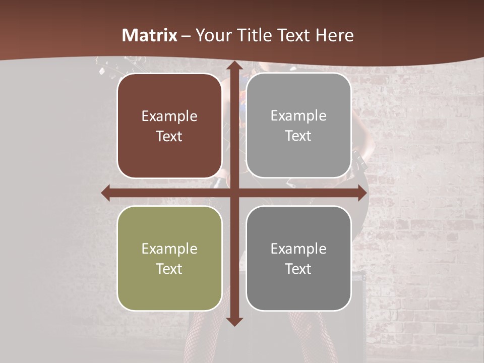 Music Cute Belly PowerPoint Template