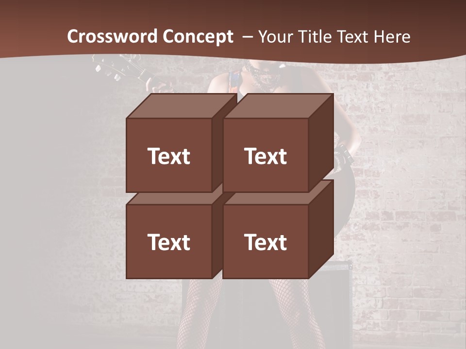 Music Cute Belly PowerPoint Template