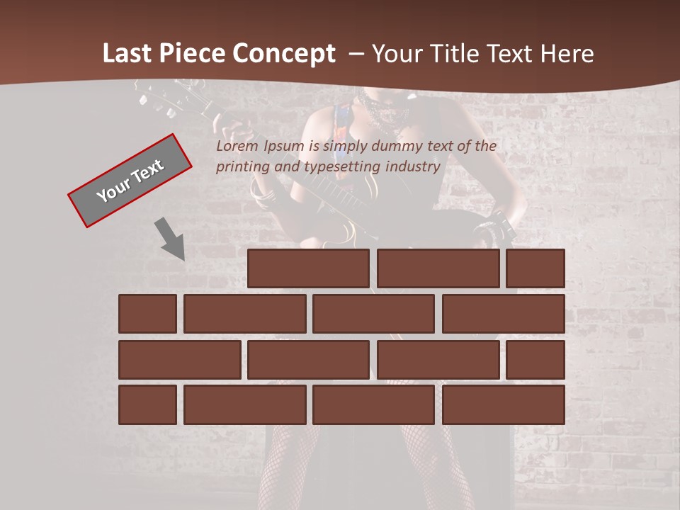 Music Cute Belly PowerPoint Template