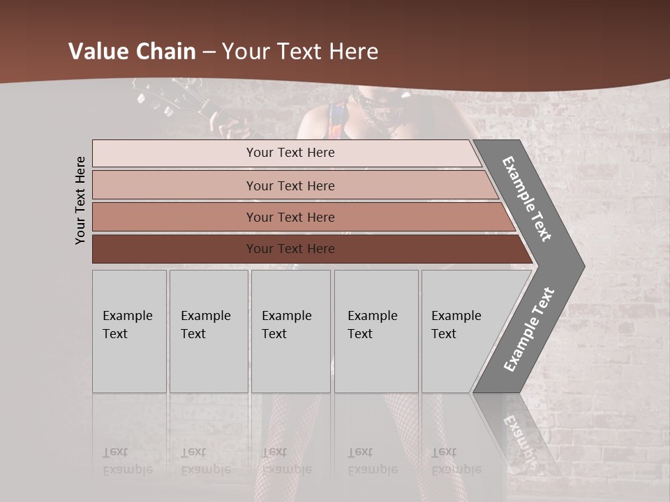 Music Cute Belly PowerPoint Template