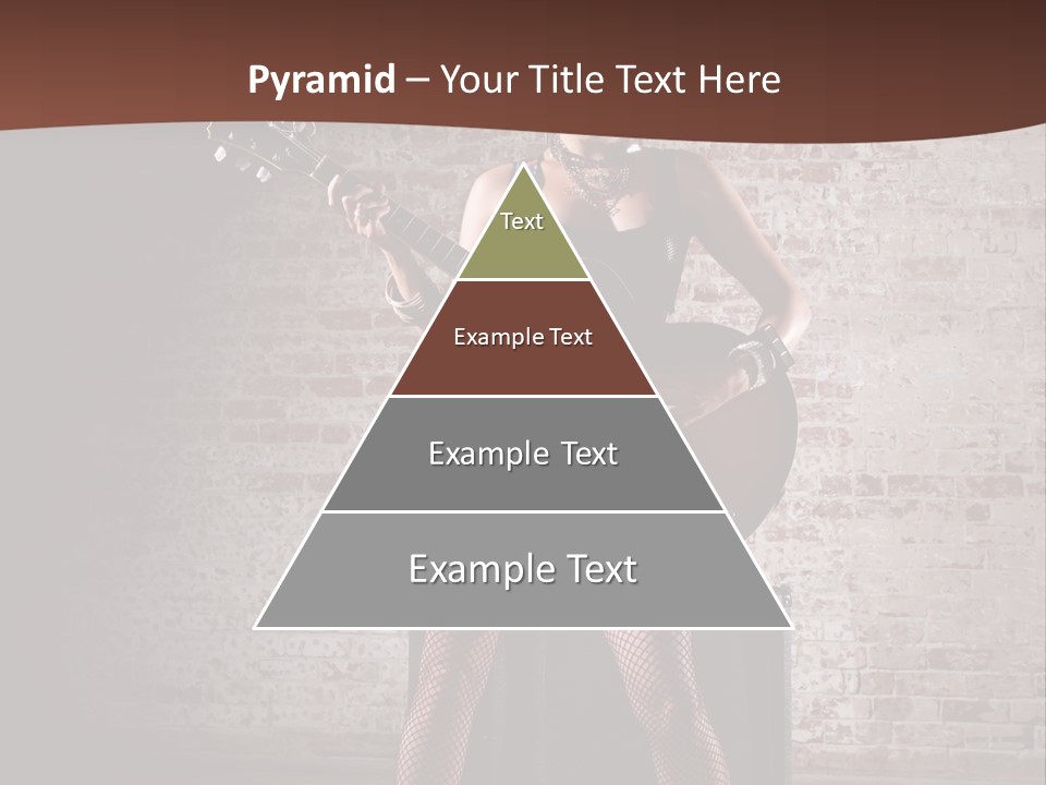 Music Cute Belly PowerPoint Template