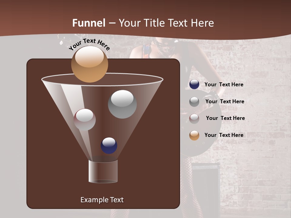 Music Cute Belly PowerPoint Template