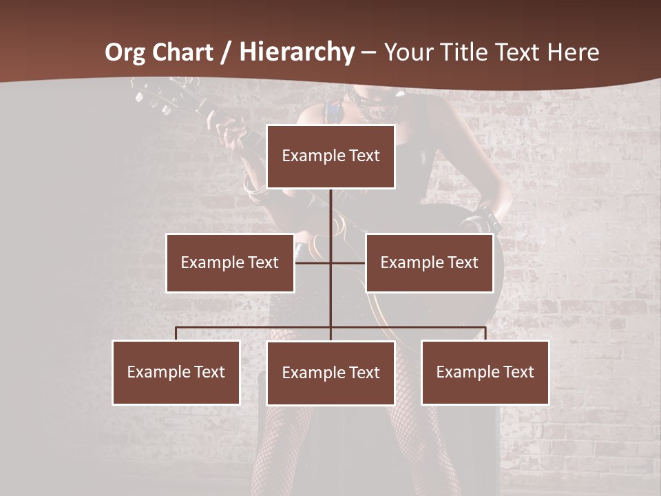 Music Cute Belly PowerPoint Template