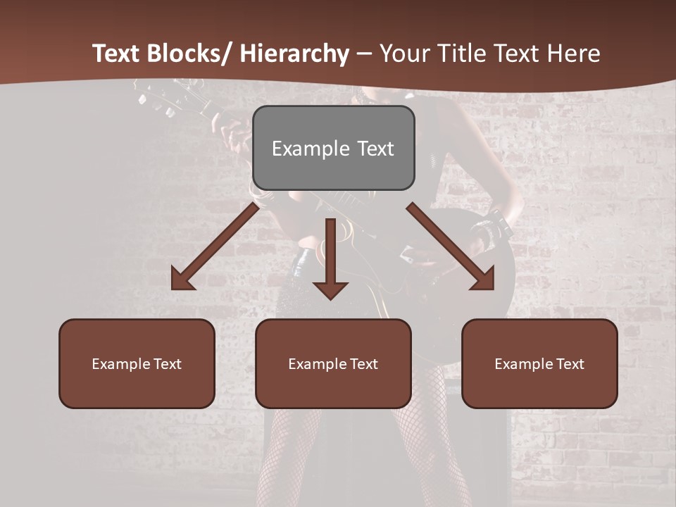 Music Cute Belly PowerPoint Template