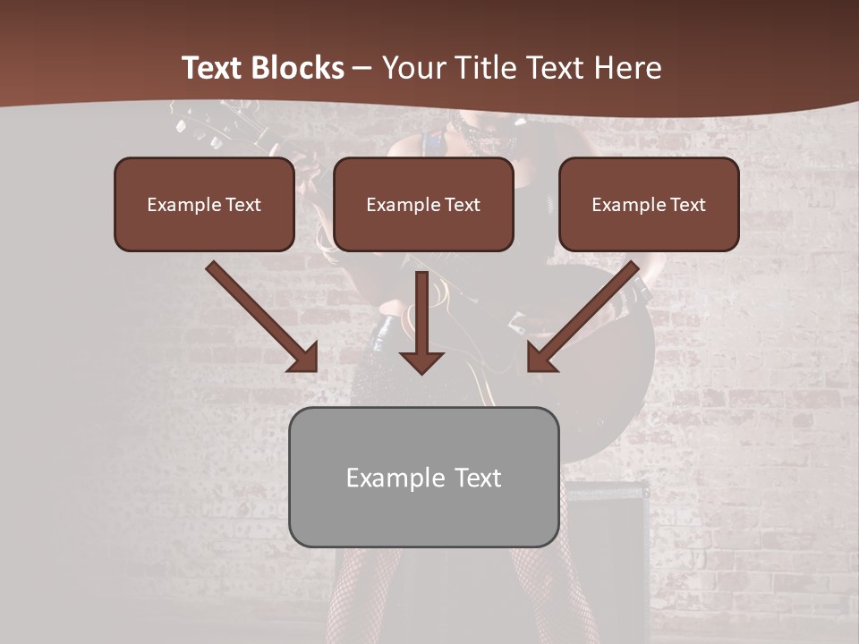 Music Cute Belly PowerPoint Template