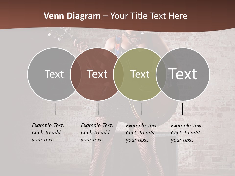 Music Cute Belly PowerPoint Template