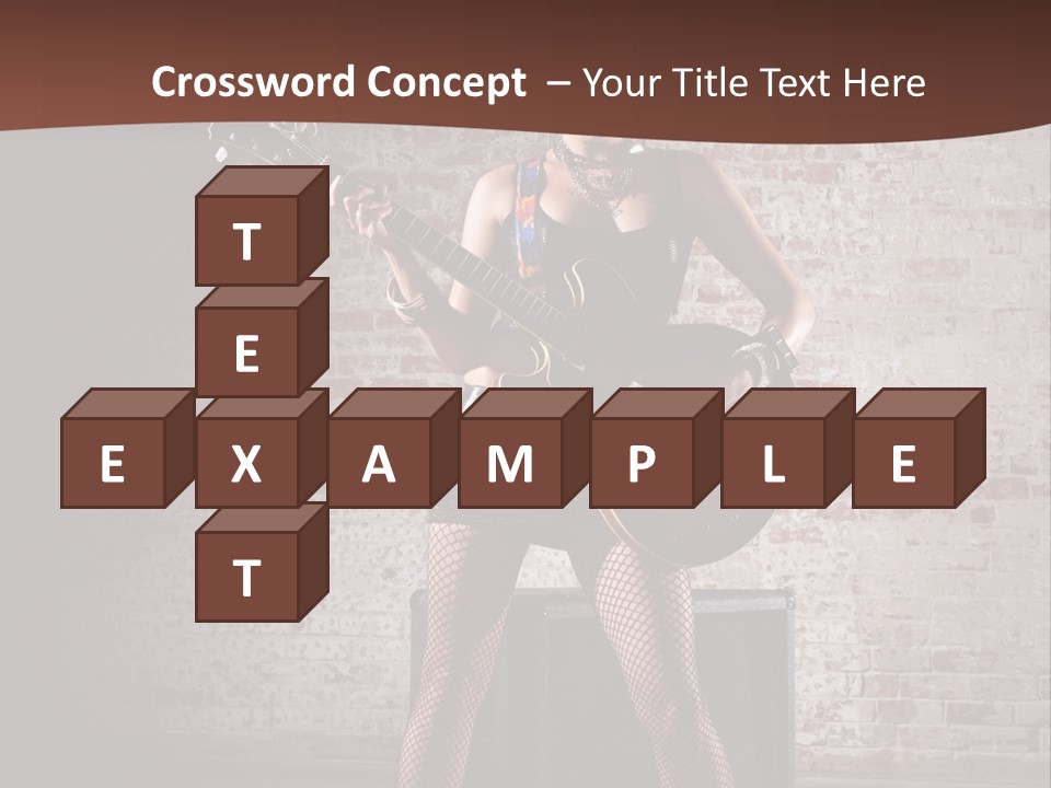 Music Cute Belly PowerPoint Template