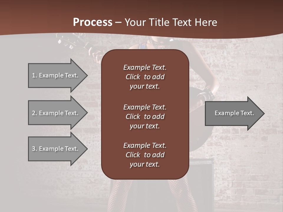 Music Cute Belly PowerPoint Template