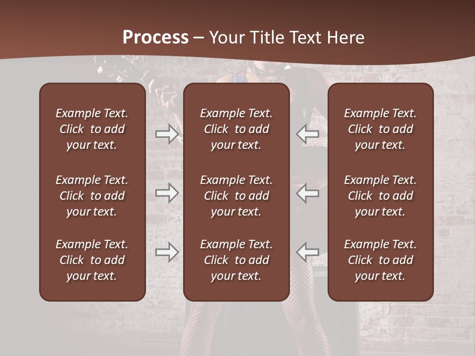 Music Cute Belly PowerPoint Template