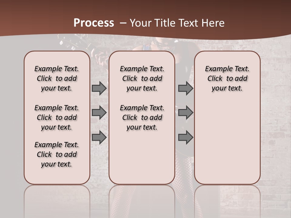 Music Cute Belly PowerPoint Template