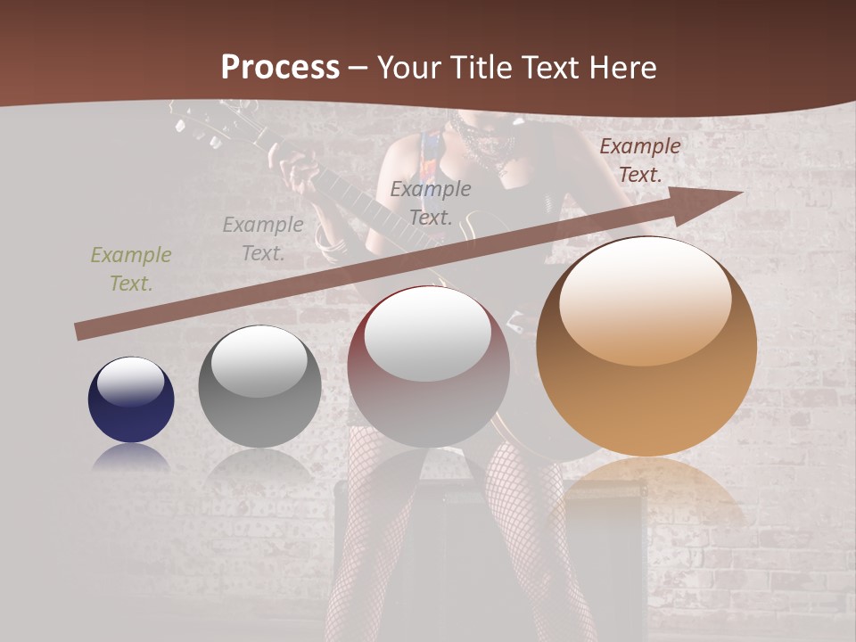 Music Cute Belly PowerPoint Template