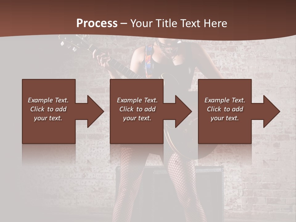 Music Cute Belly PowerPoint Template