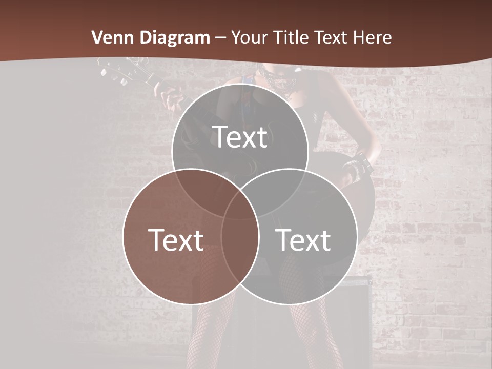 Music Cute Belly PowerPoint Template