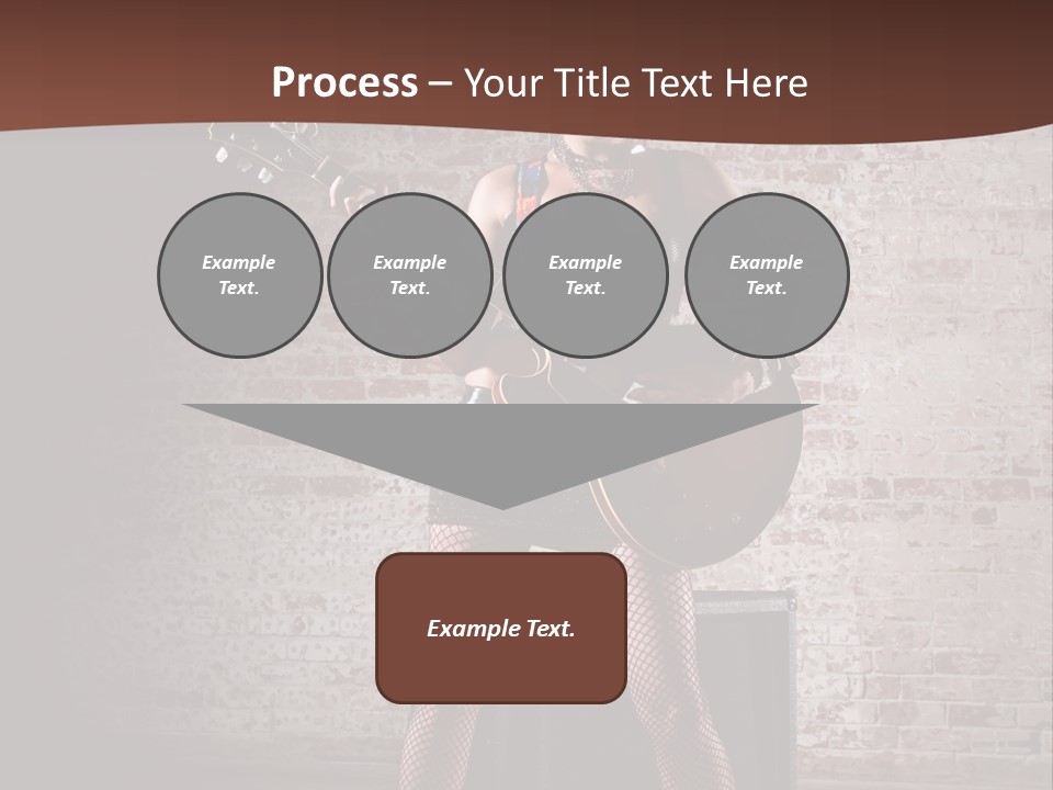 Music Cute Belly PowerPoint Template