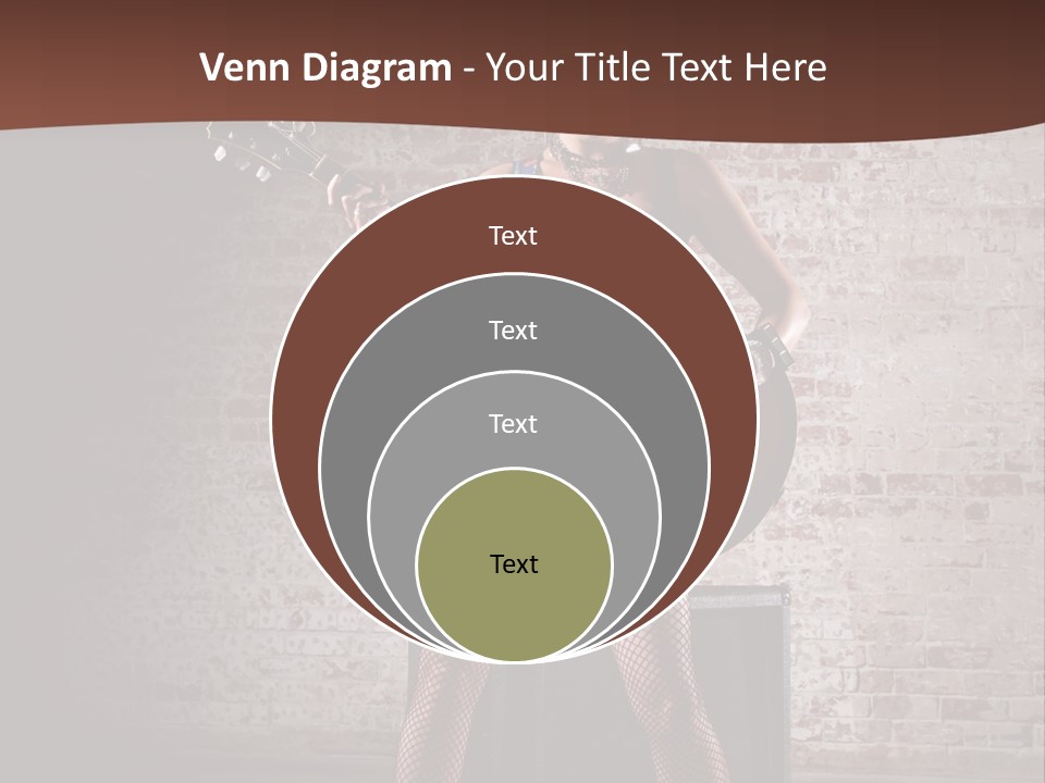 Music Cute Belly PowerPoint Template