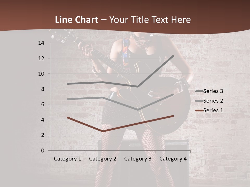 Music Cute Belly PowerPoint Template
