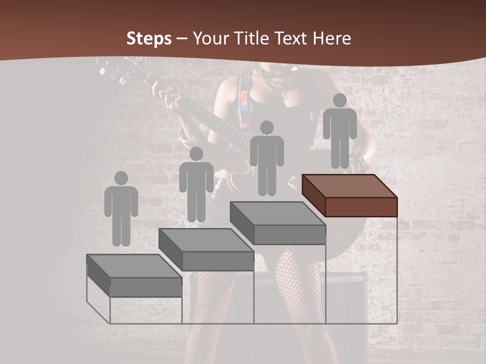 Music Cute Belly PowerPoint Template