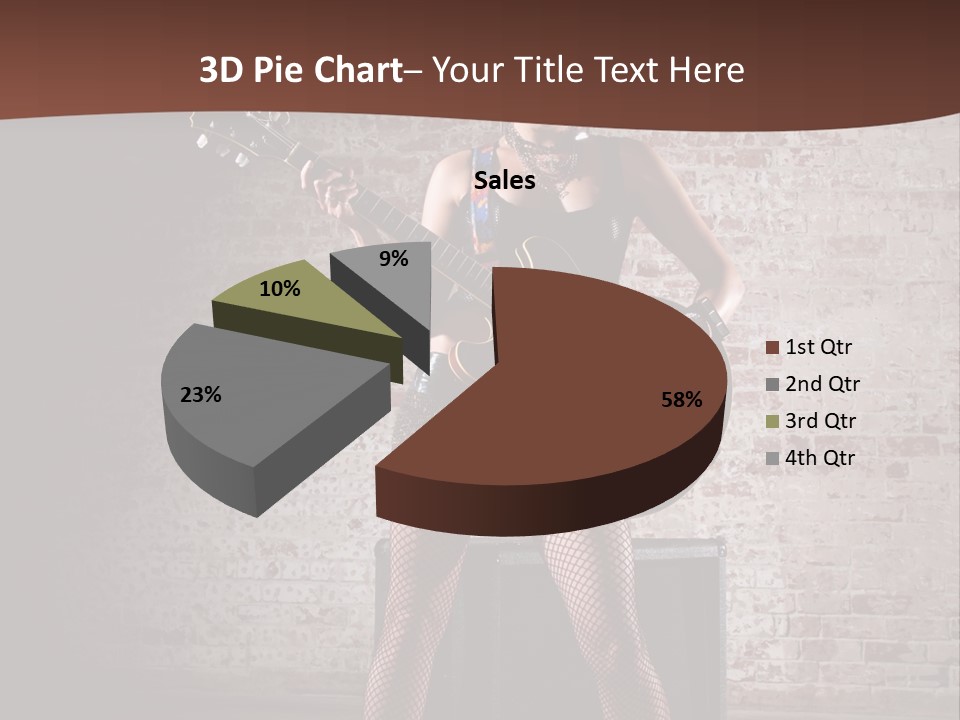 Music Cute Belly PowerPoint Template