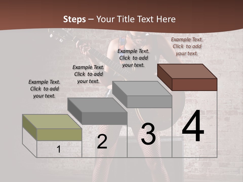 Music Cute Belly PowerPoint Template