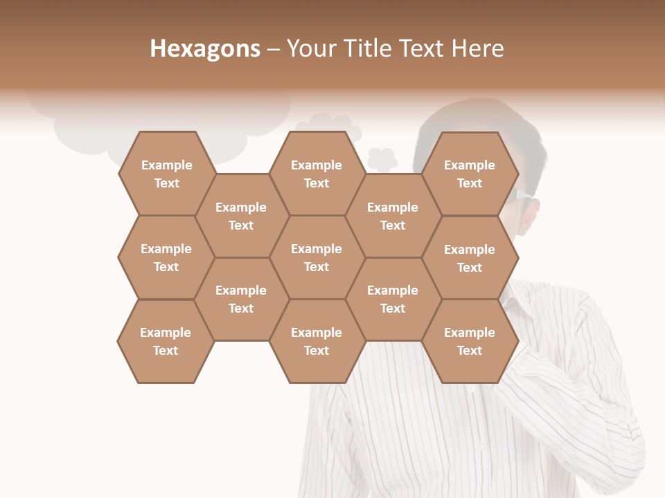 Glance Blank Smiling PowerPoint Template