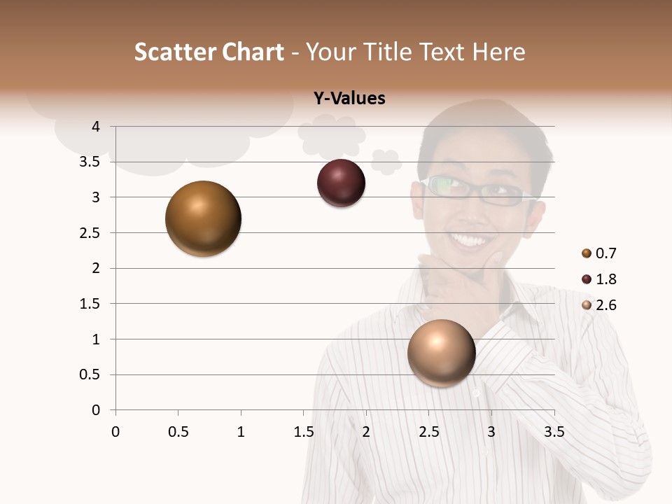 Glance Blank Smiling PowerPoint Template