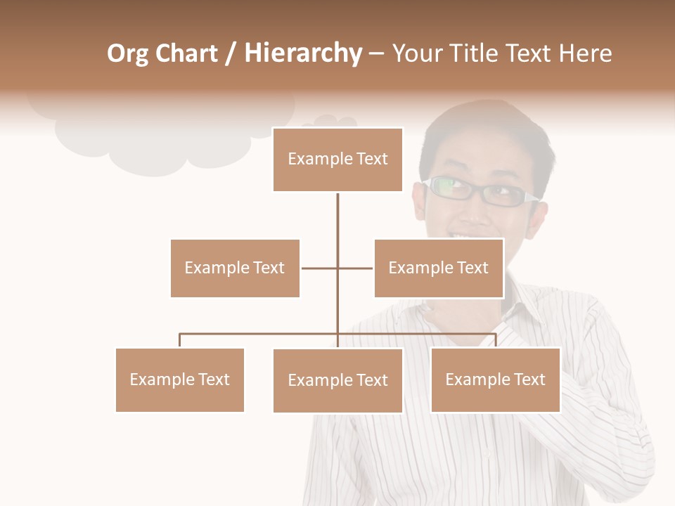 Glance Blank Smiling PowerPoint Template