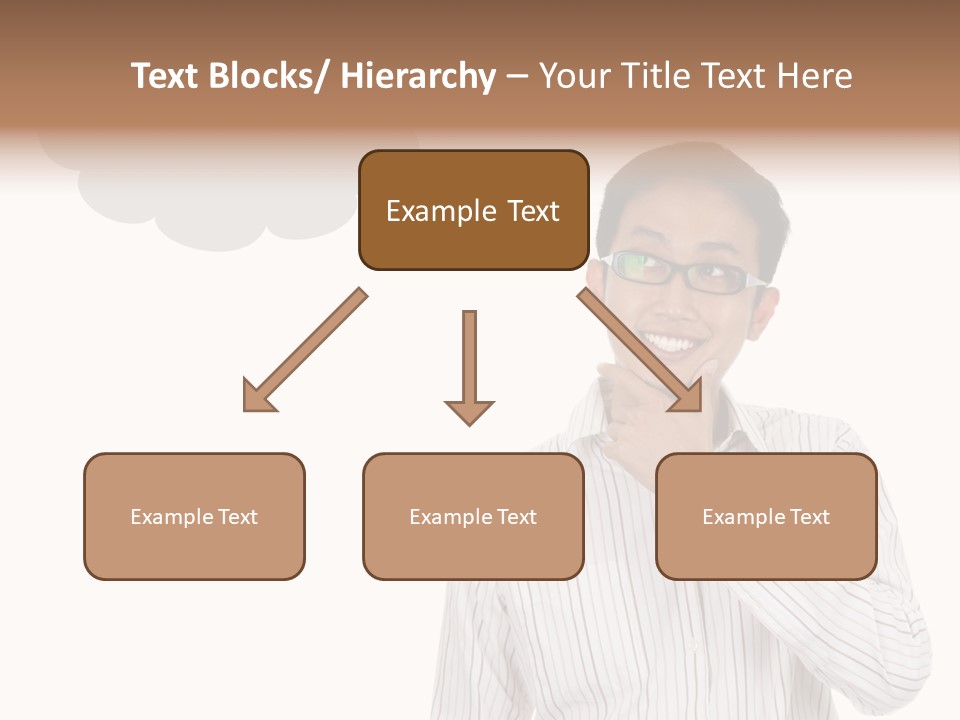 Glance Blank Smiling PowerPoint Template