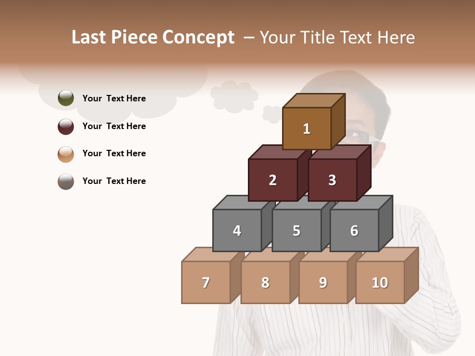 Glance Blank Smiling PowerPoint Template