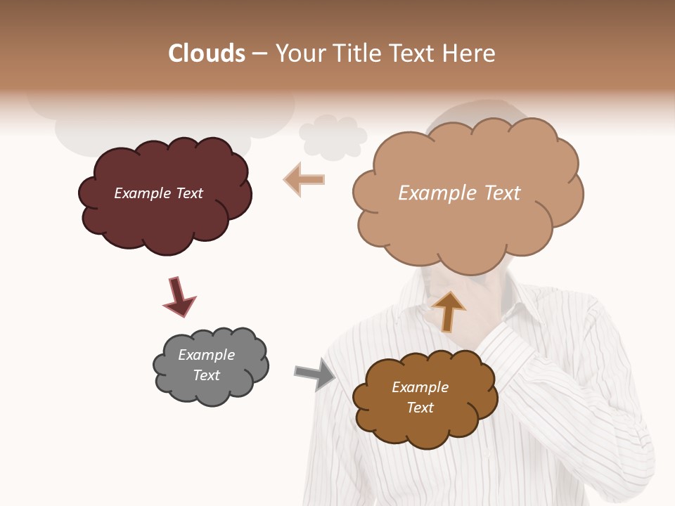 Glance Blank Smiling PowerPoint Template