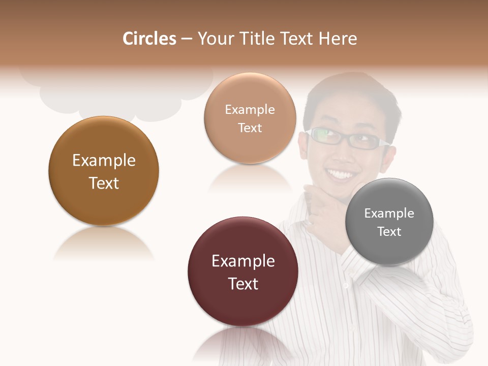 Glance Blank Smiling PowerPoint Template