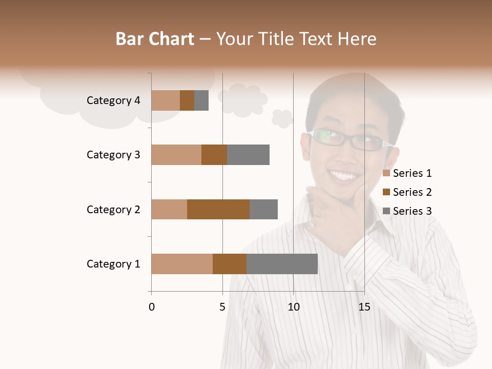 Glance Blank Smiling PowerPoint Template
