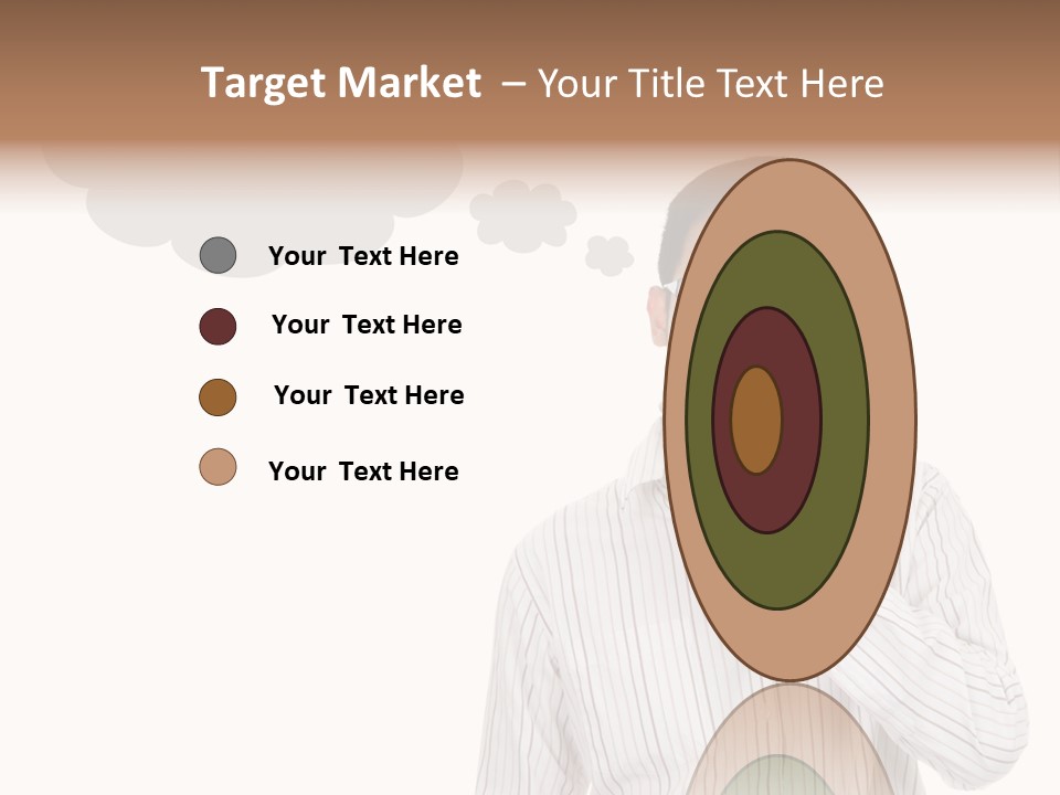 Glance Blank Smiling PowerPoint Template