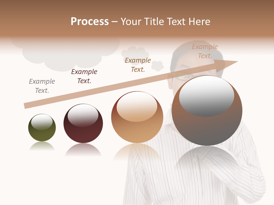 Glance Blank Smiling PowerPoint Template