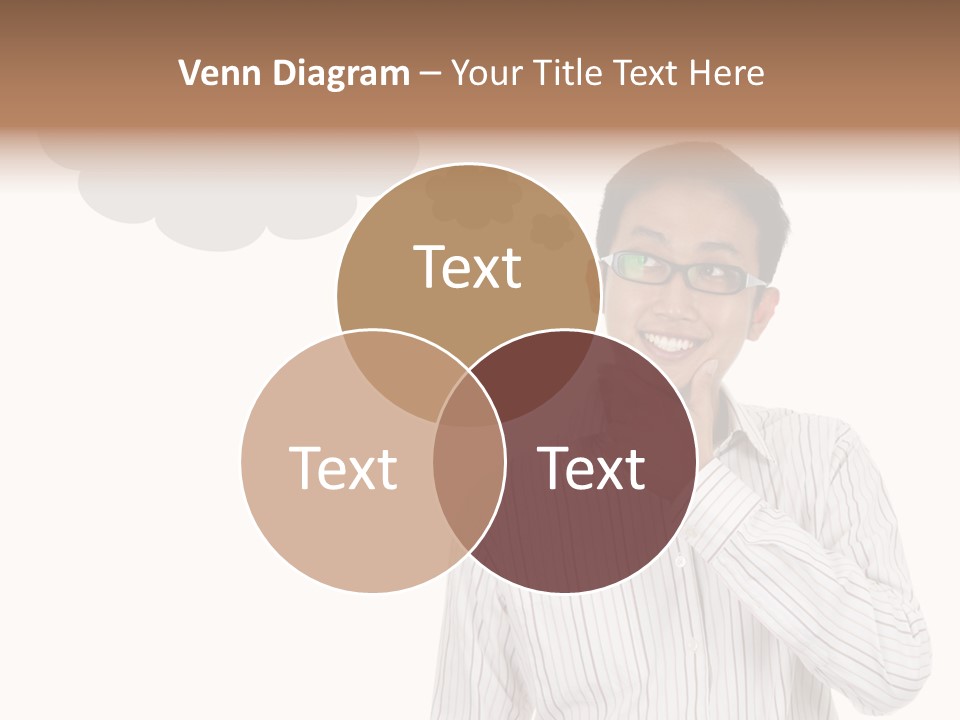 Glance Blank Smiling PowerPoint Template