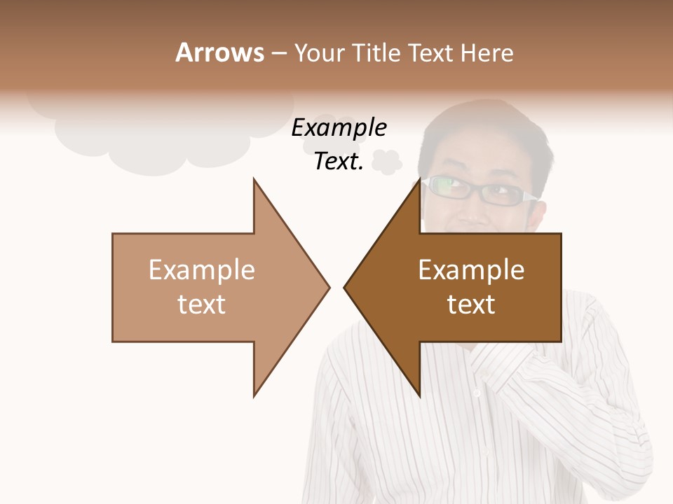 Glance Blank Smiling PowerPoint Template