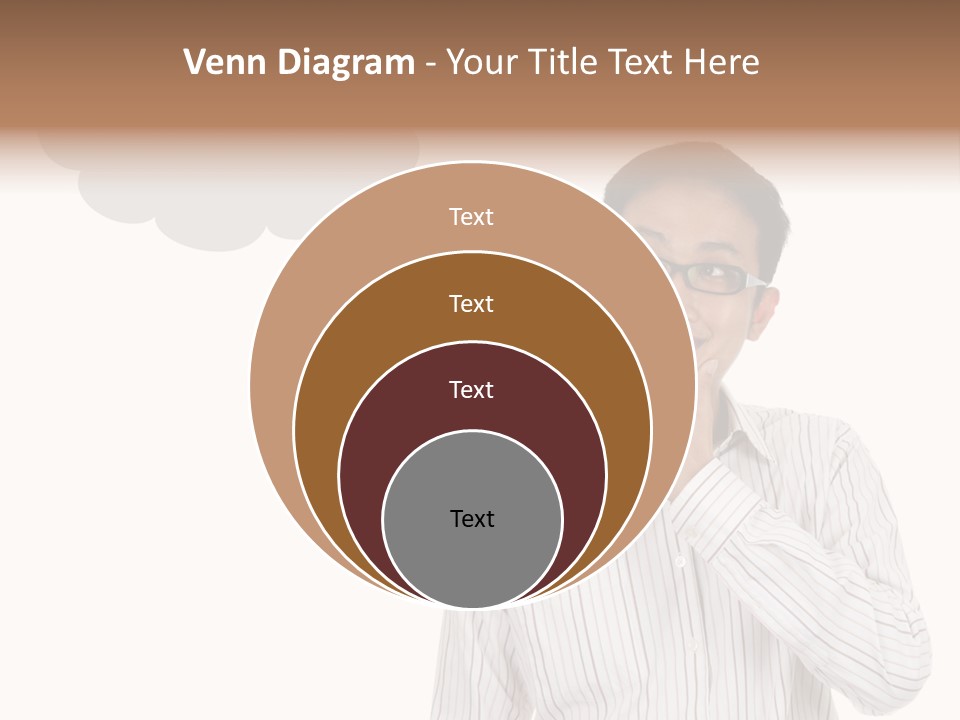 Glance Blank Smiling PowerPoint Template