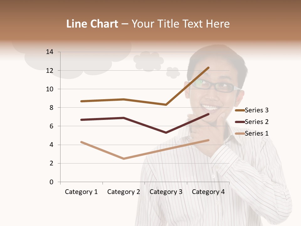 Glance Blank Smiling PowerPoint Template