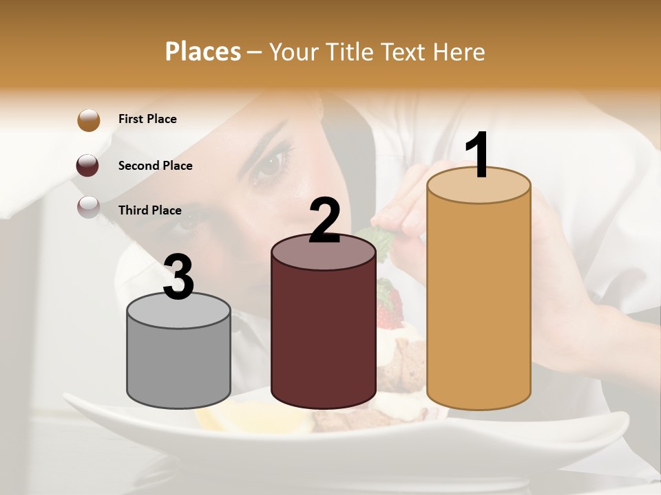 Decoration White Closeup PowerPoint Template