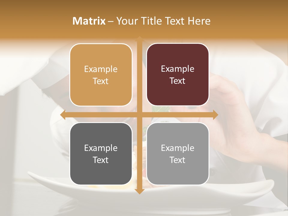 Decoration White Closeup PowerPoint Template