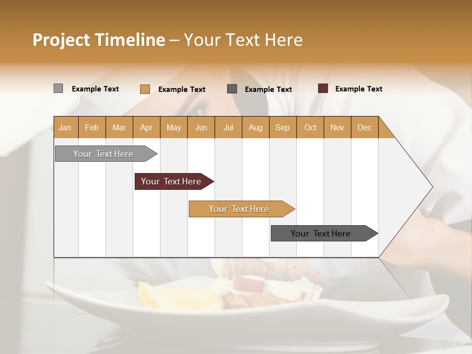 Decoration White Closeup PowerPoint Template