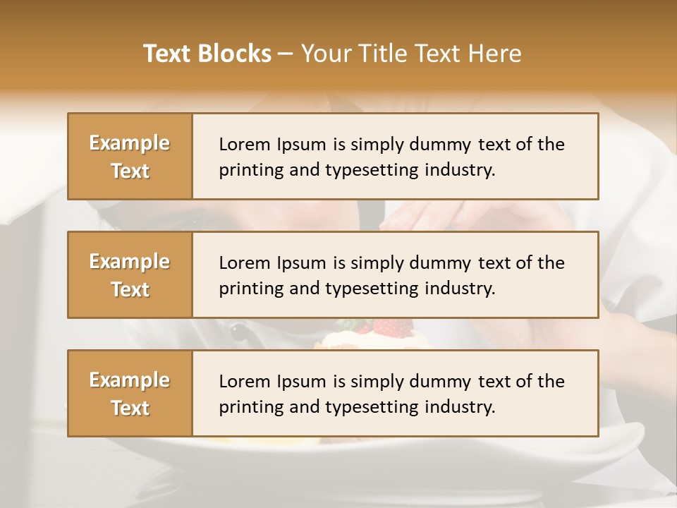 Decoration White Closeup PowerPoint Template