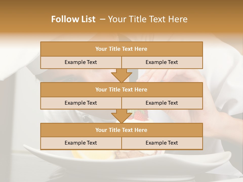 Decoration White Closeup PowerPoint Template