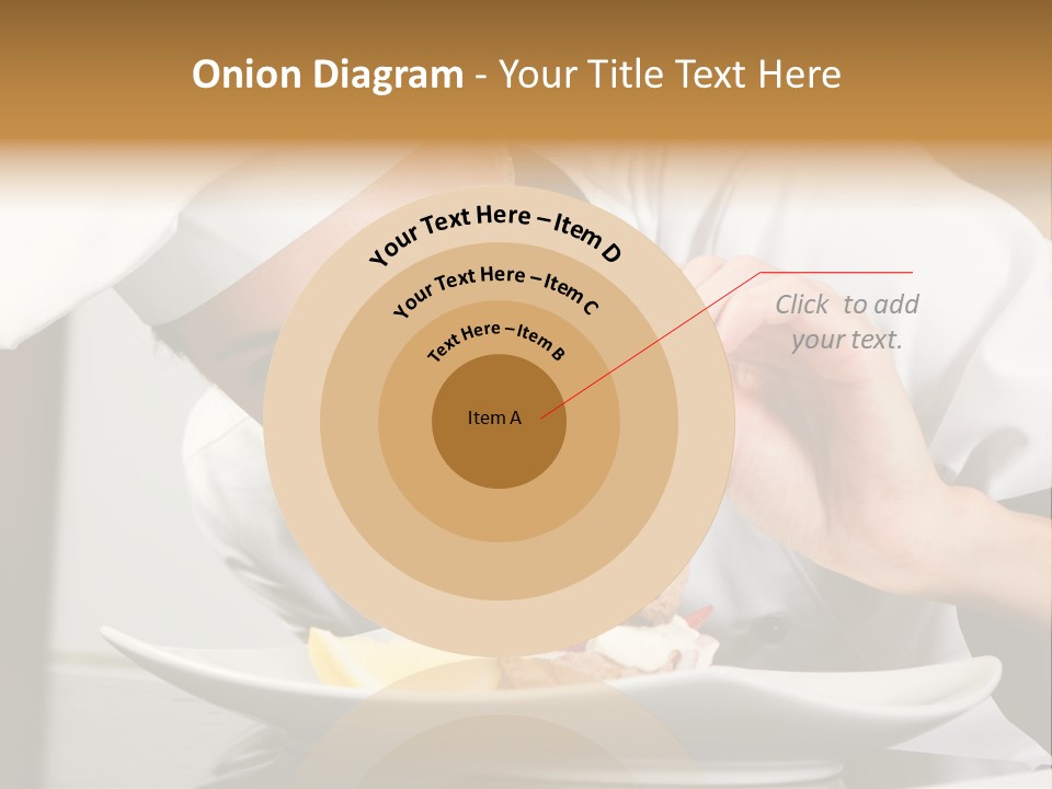 Decoration White Closeup PowerPoint Template