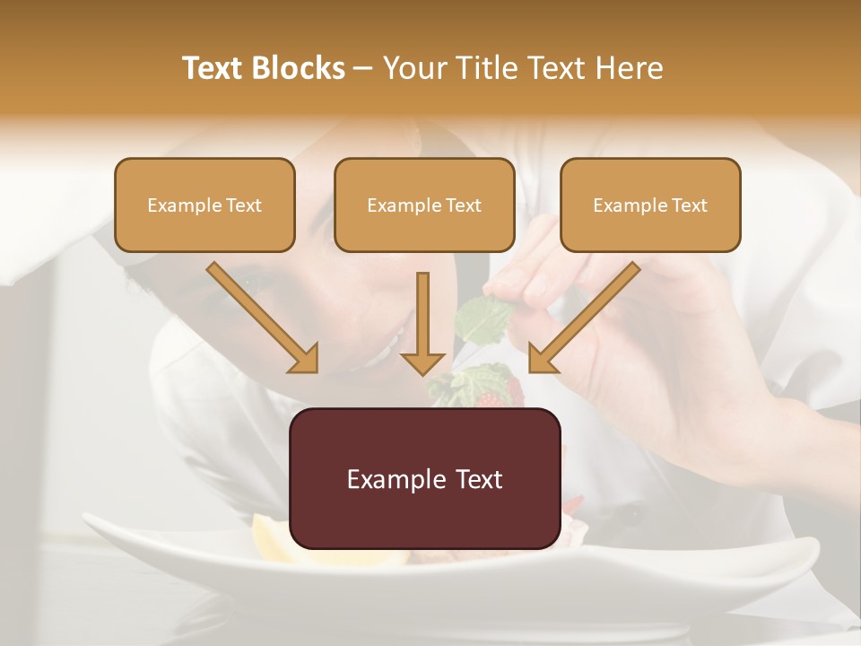 Decoration White Closeup PowerPoint Template