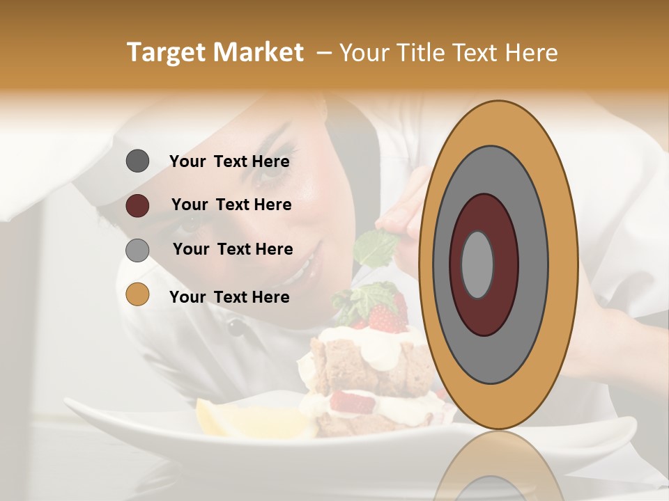 Decoration White Closeup PowerPoint Template