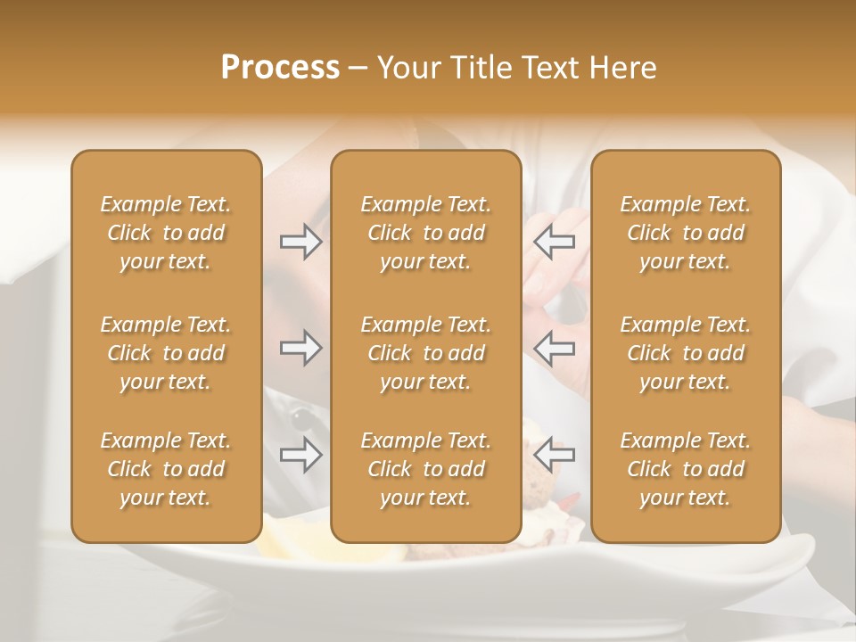 Decoration White Closeup PowerPoint Template