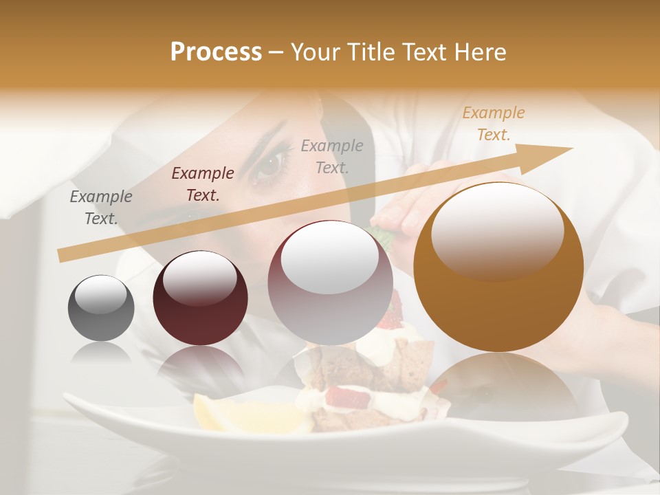 Decoration White Closeup PowerPoint Template